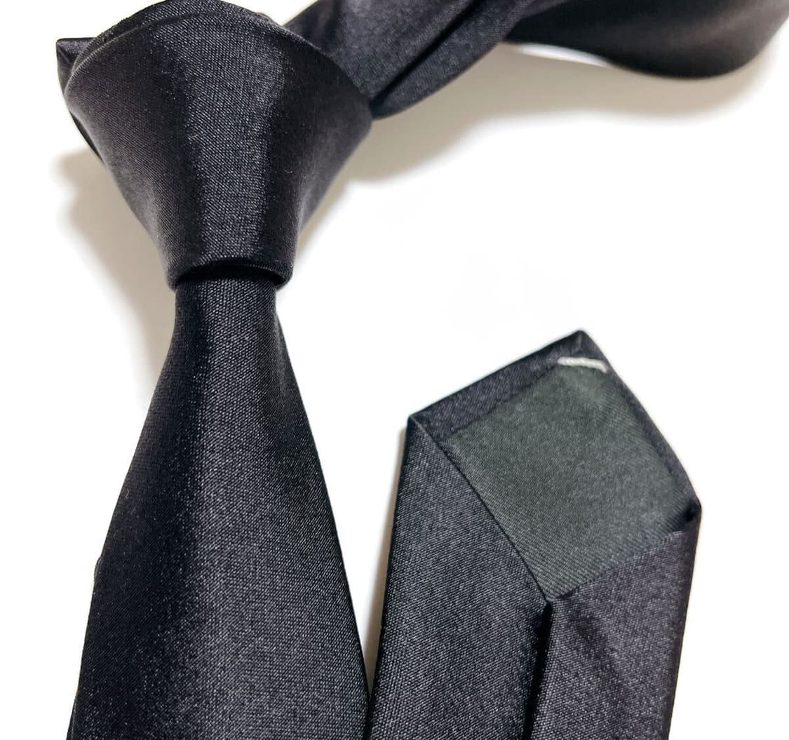디올옴므 실크 슬림 넥타이 블랙 에디슬리먼 상품이미지1
