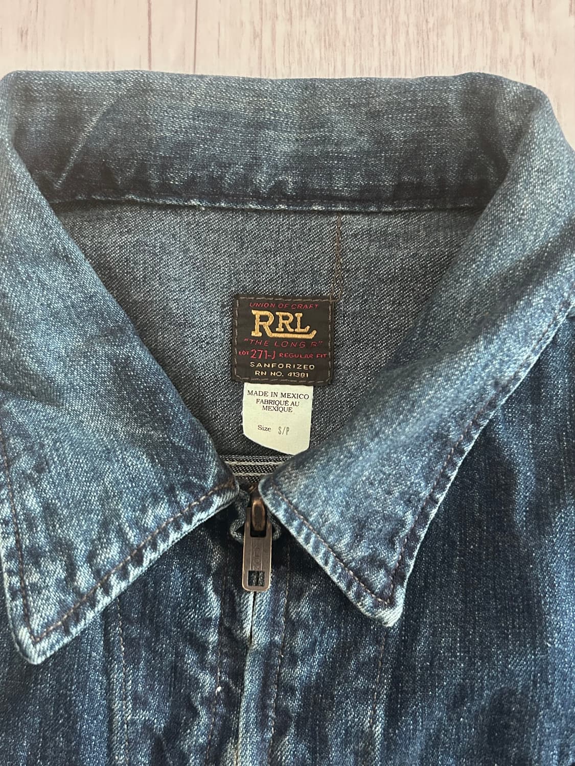 RRL 레이튼 데님 자켓 S 상품이미지2