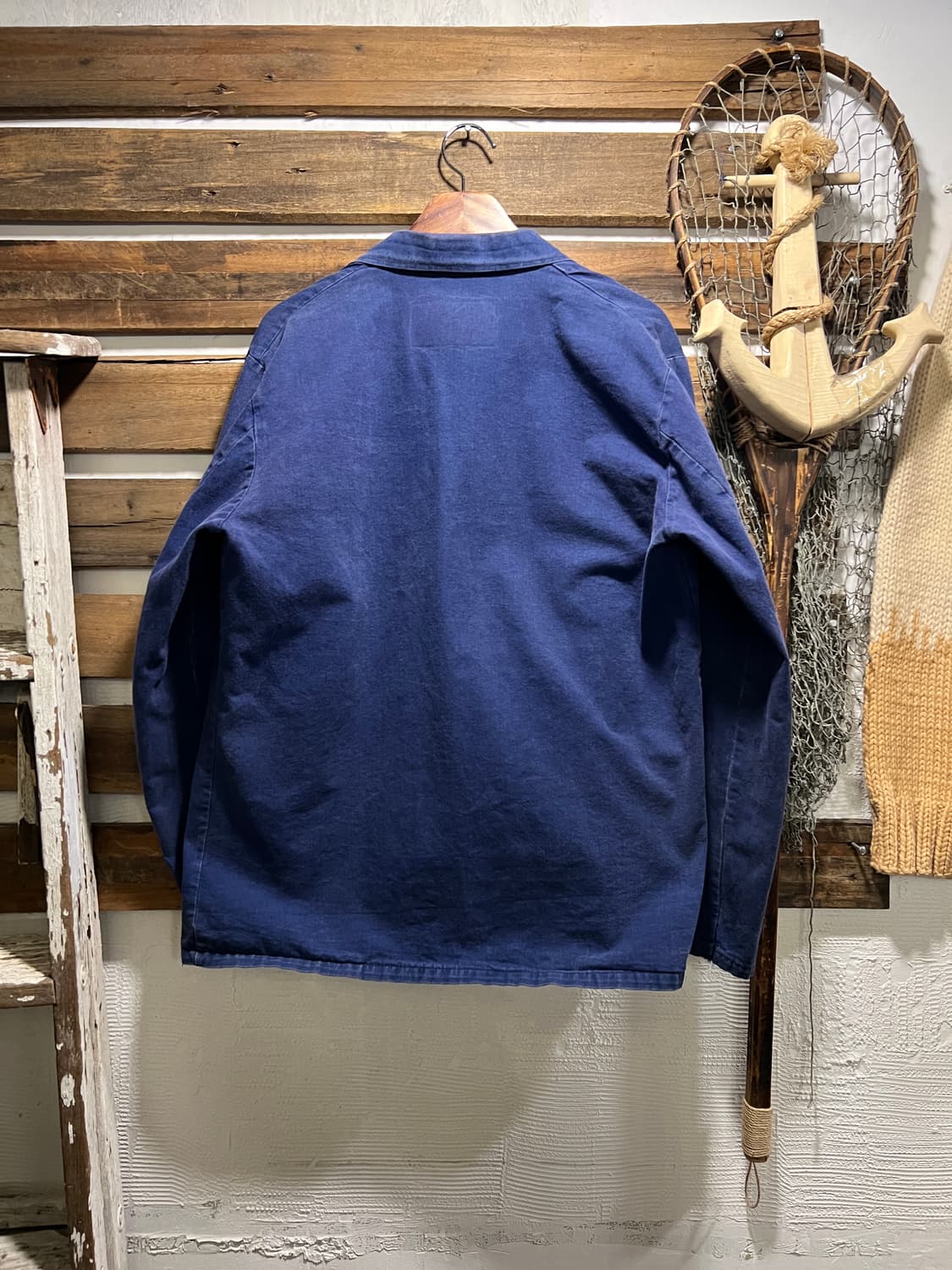 [XL]빈티지 워싱 더블 브레스트 프렌치 워크자켓 상품이미지8