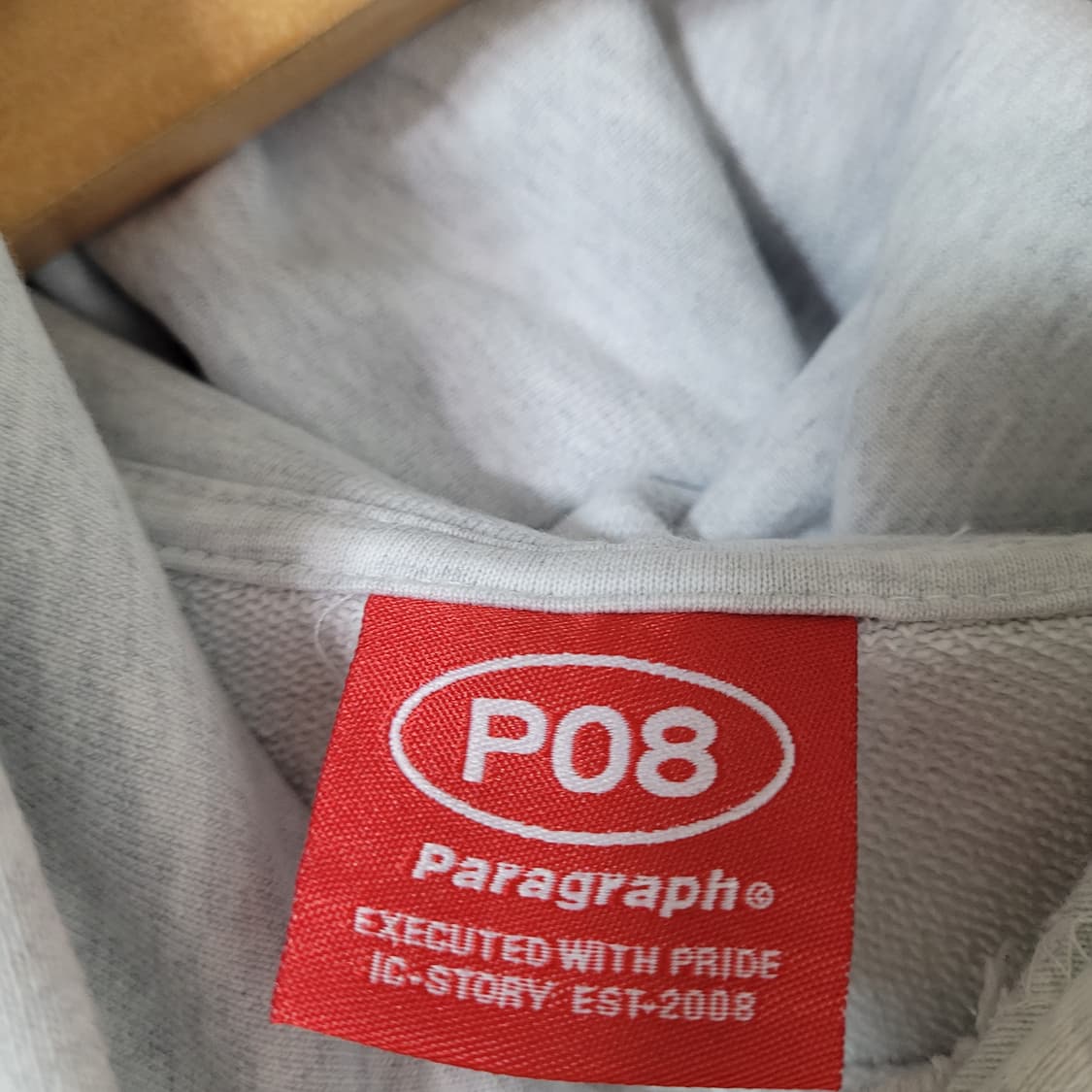 E808 [F] 패러그래프 NYC 후드 티셔츠 상품이미지4