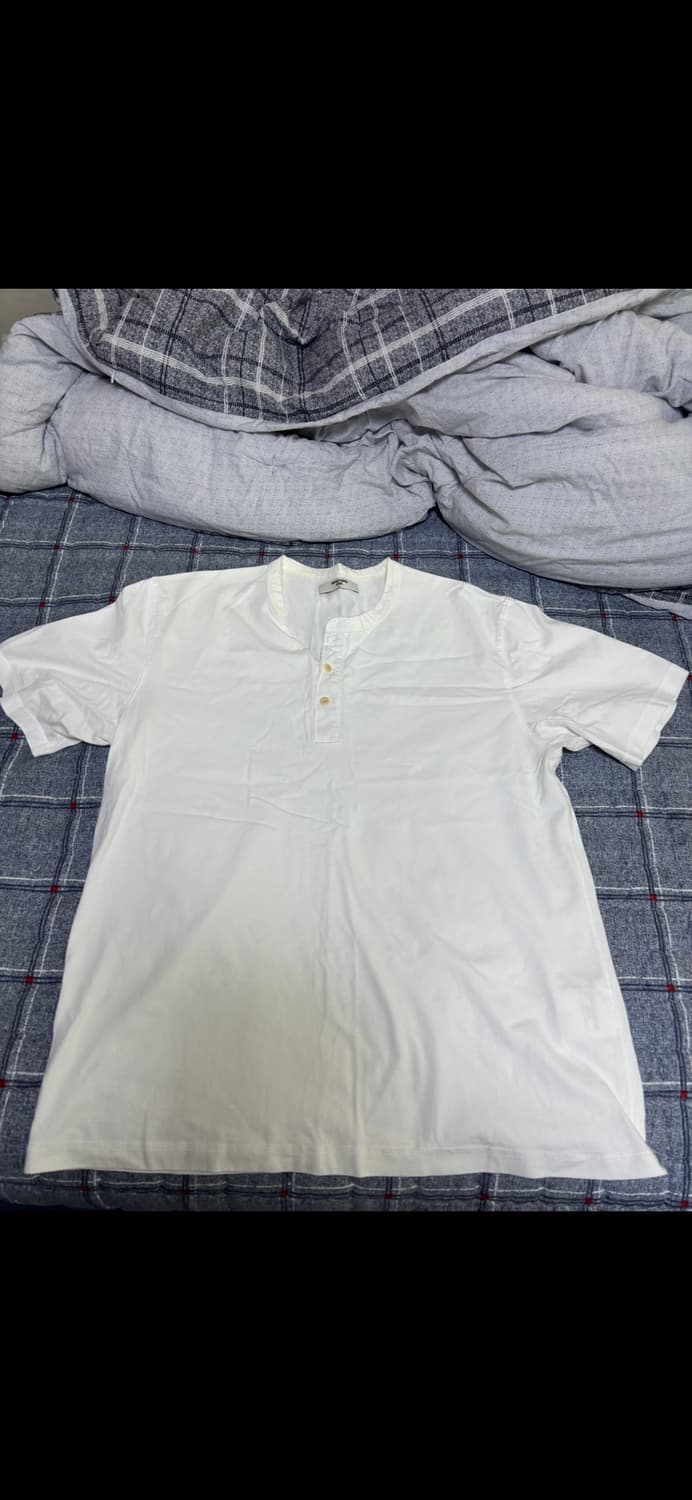 유니온블루 헨리넥 반팔 xl 상품이미지2