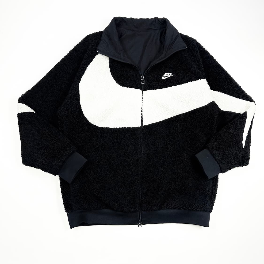 나이키 빅스우시 리버시블 블랙 후리스 자켓 (XL) 상품이미지2