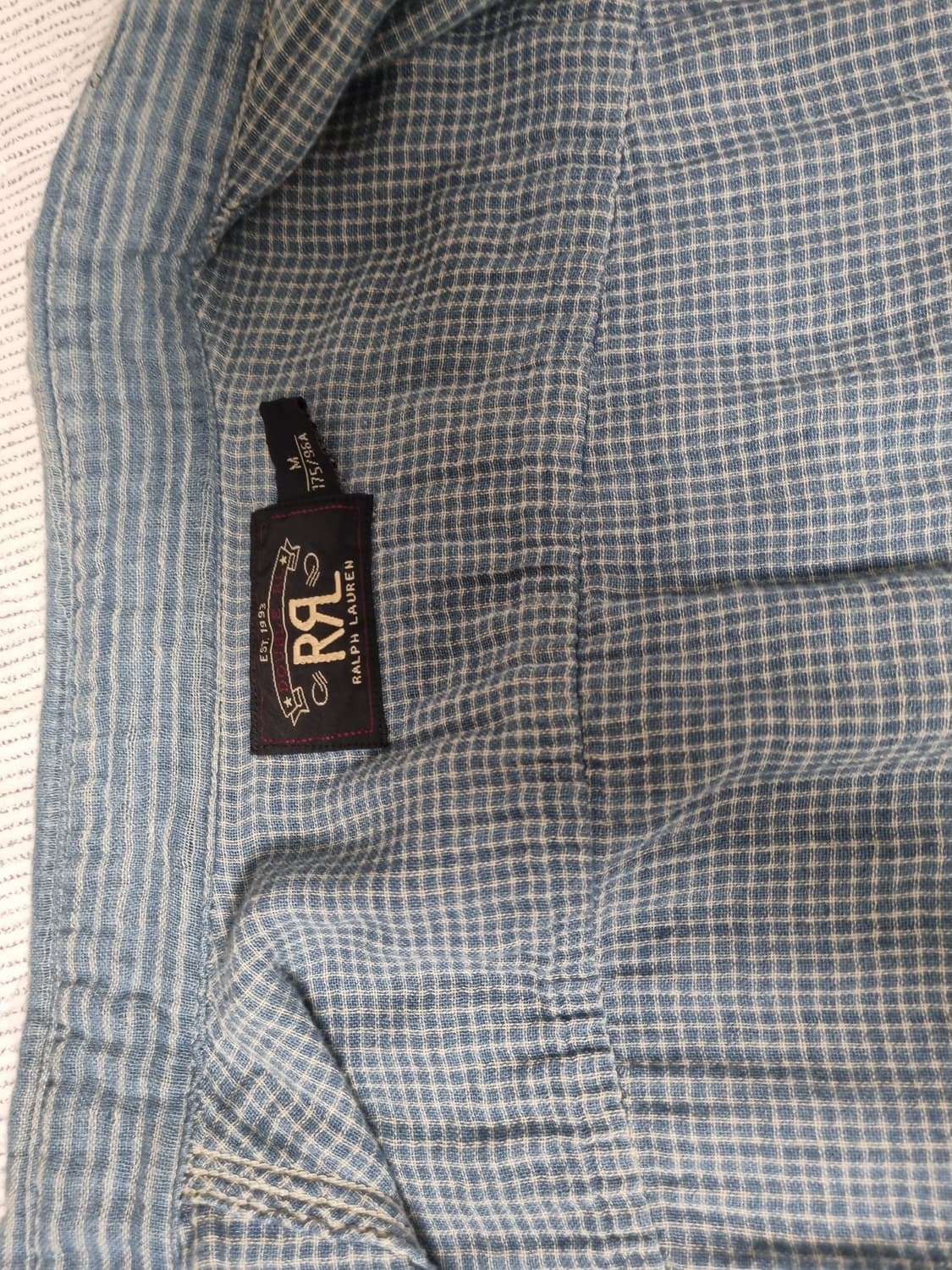 rrl 스트라이프 셔츠 m 상품이미지4