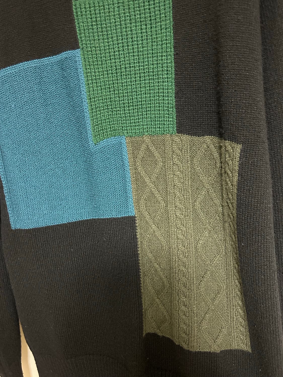 Yohji Yamamoto dark brown sweater 상품이미지2