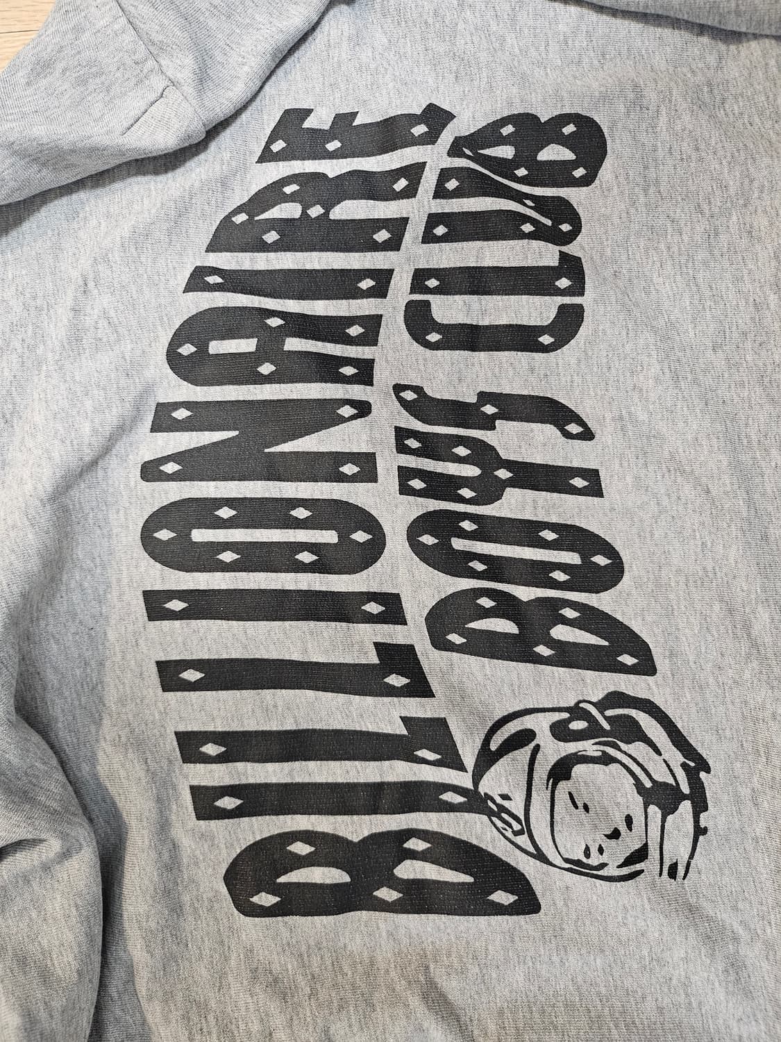 bbc 빌리어네어 보이즈 클럽 그레이 후드티 XL 상품이미지2