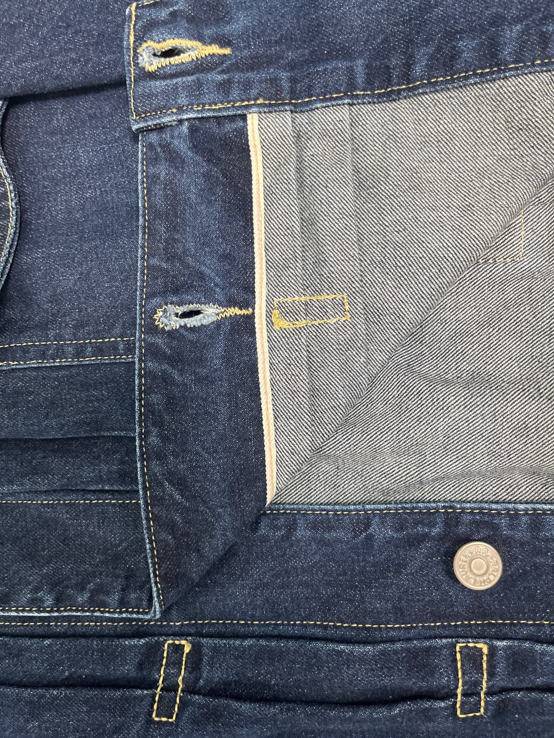 더블알엘 Rrl 506xx 3성 블랙 라벨 90‘s  1세대 데님자켓 상품이미지5