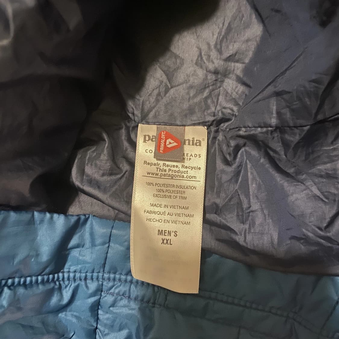 파타고니아 나노 퍼프 자켓 블루 상품이미지7