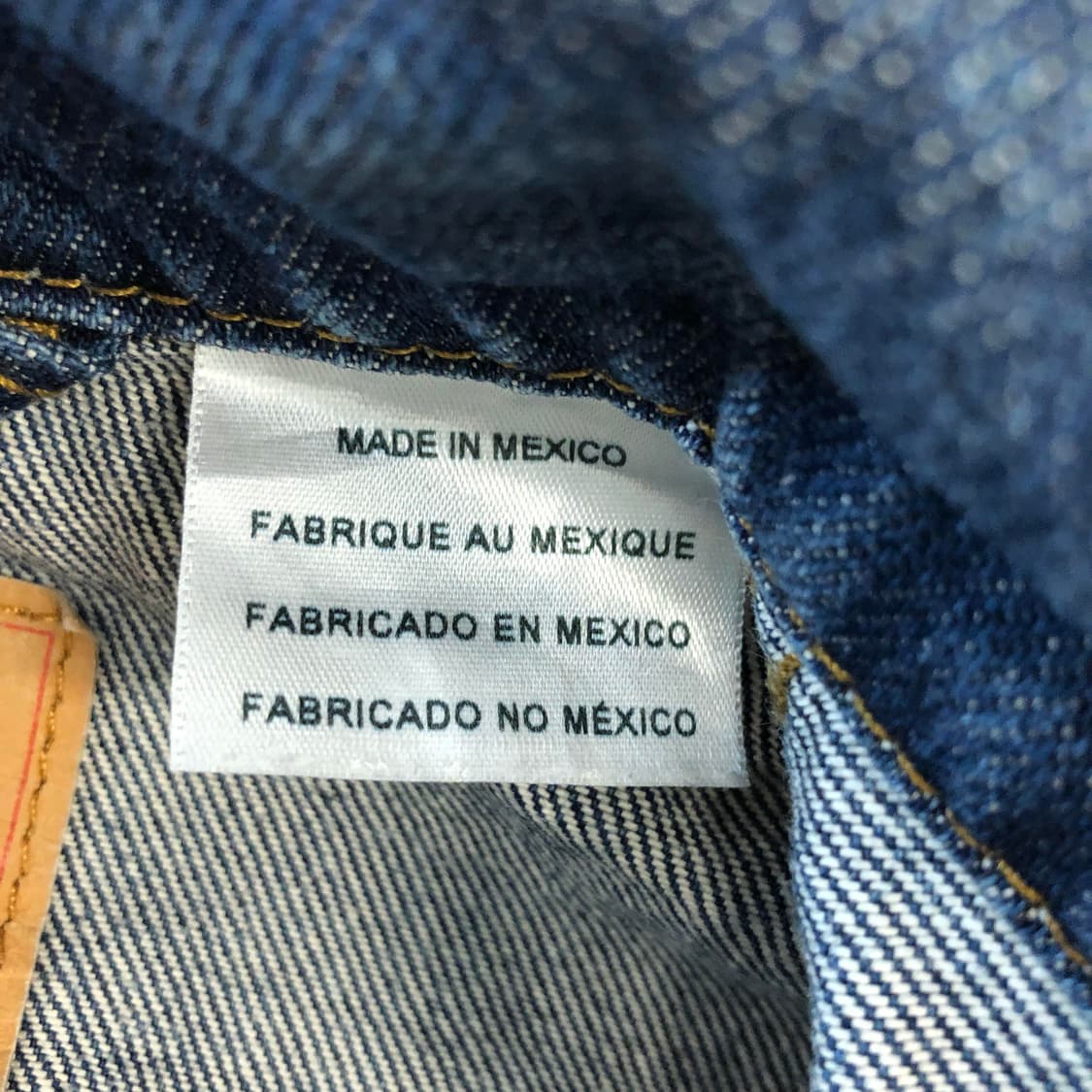 리바이스 오리지널 컷팅 트러커자켓 S 상품이미지6