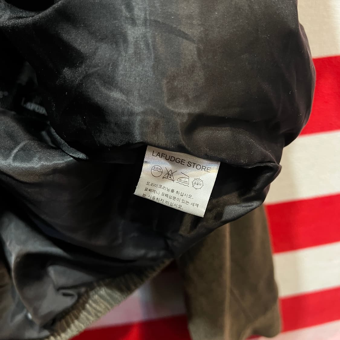 라퍼지스토어 스웨이드 봄버 자켓 상품이미지4