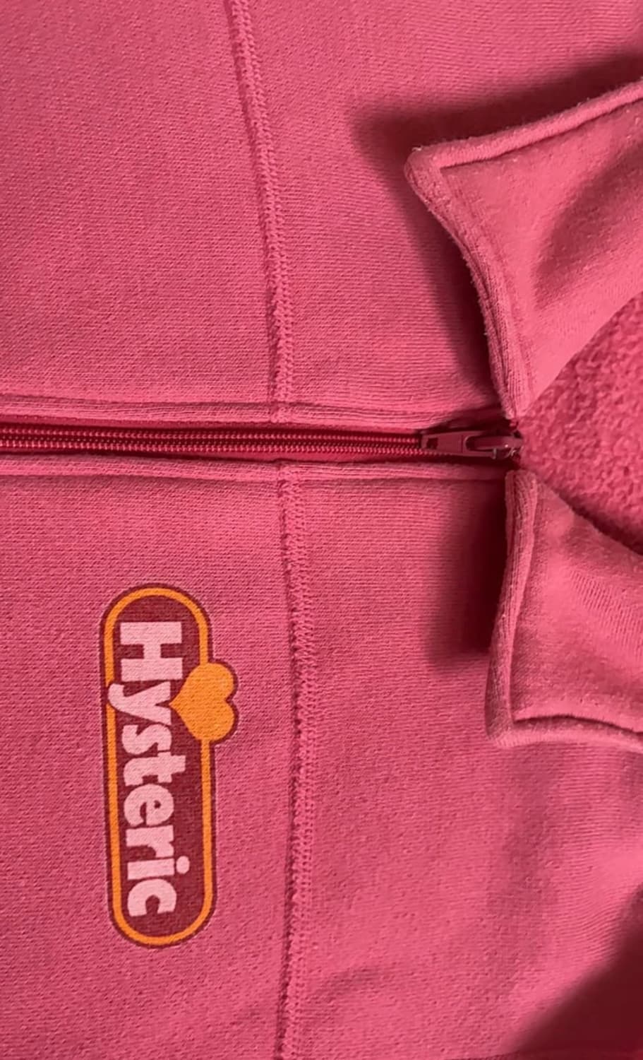 히스테릭글래머 집업 핑크 상품이미지4