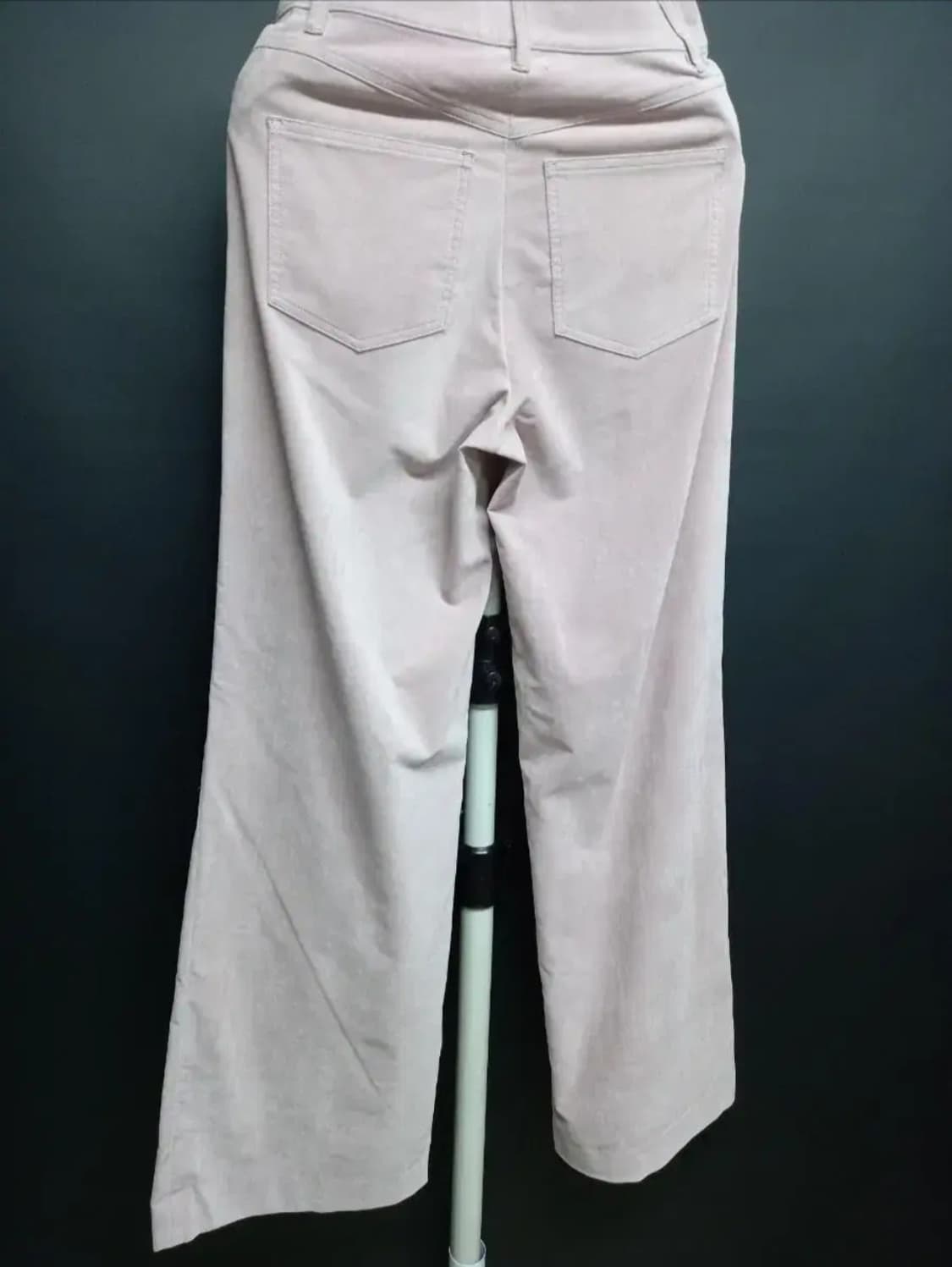 새 TIME 타임 스웨이드 춘추 와이드팬츠 33.44 상품이미지5