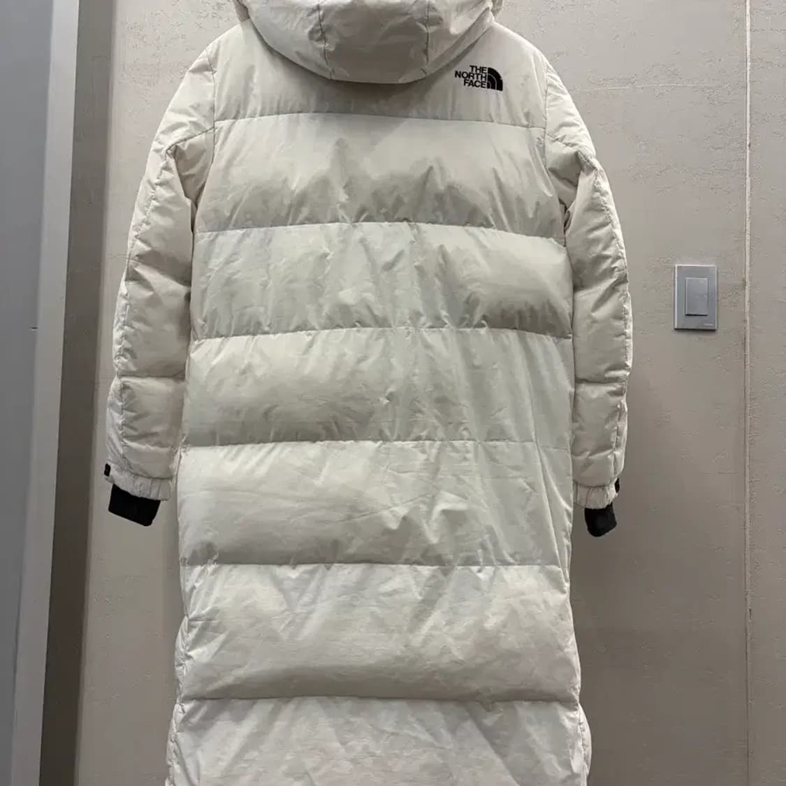 노스페이스 화이트 롱패딩 100 상품이미지6