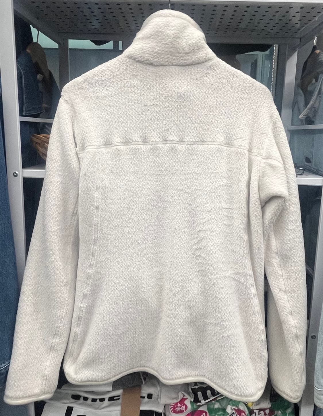 파타고니아 스냅티 플리스 풀오버 아이보리 상품이미지5