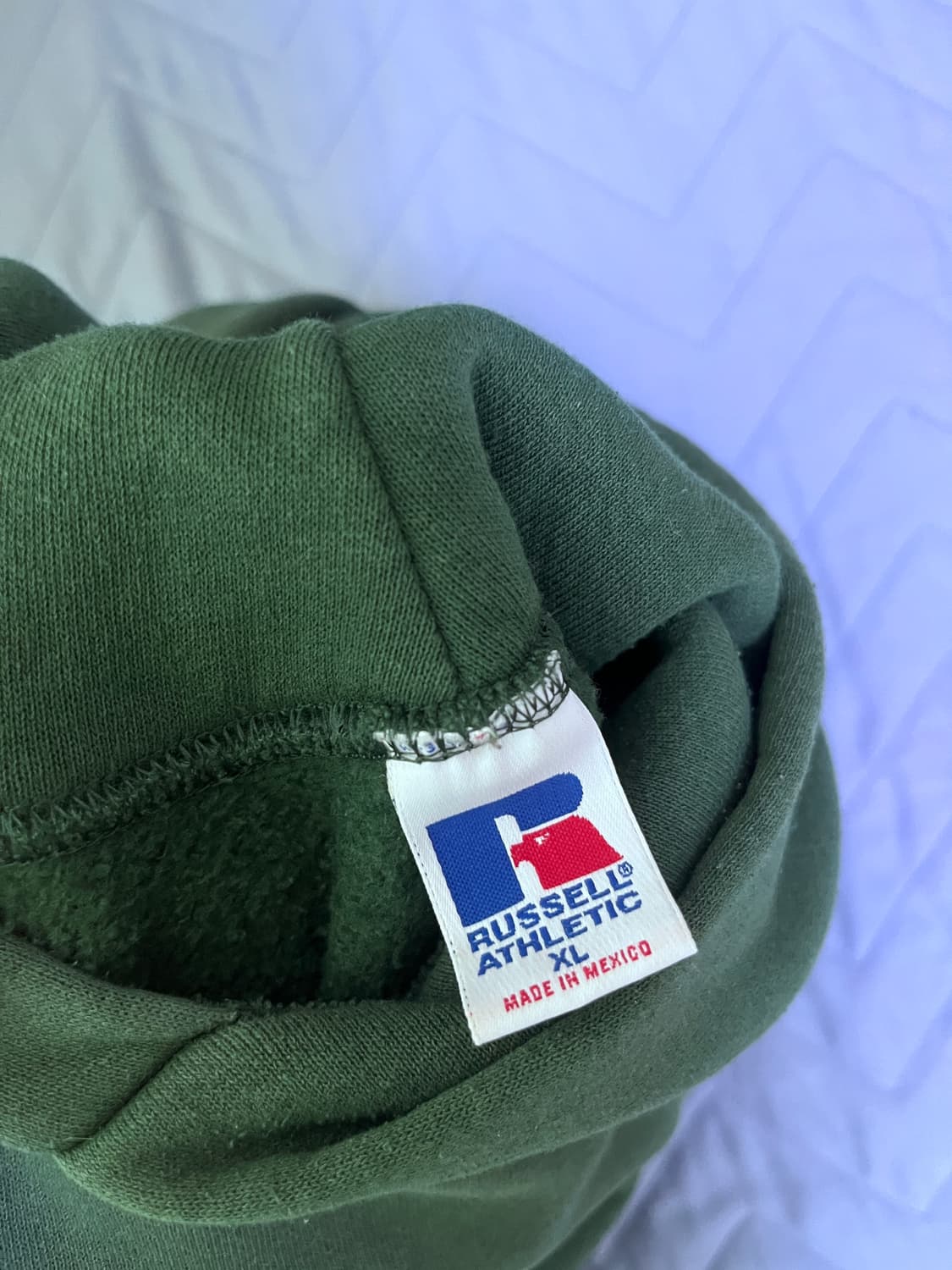 90s 러셀 페이디드 그린 후디 상품이미지7