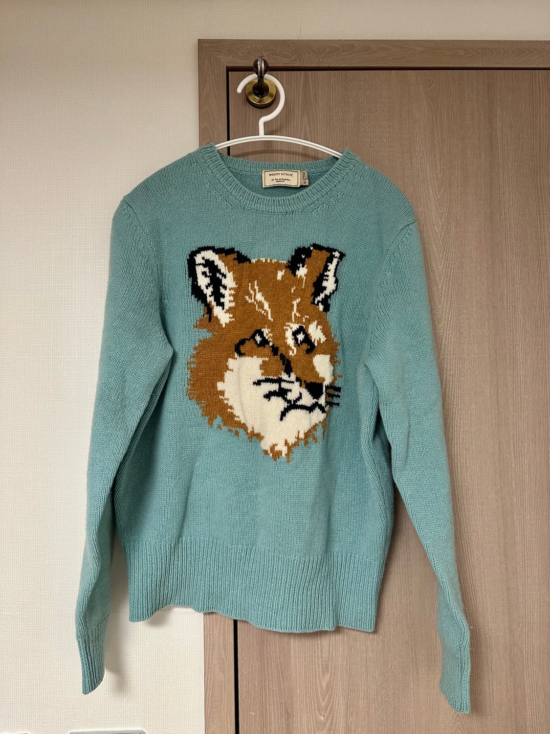 메종키츠네 빅폭스 헤드 풀오버 니트 상품이미지1