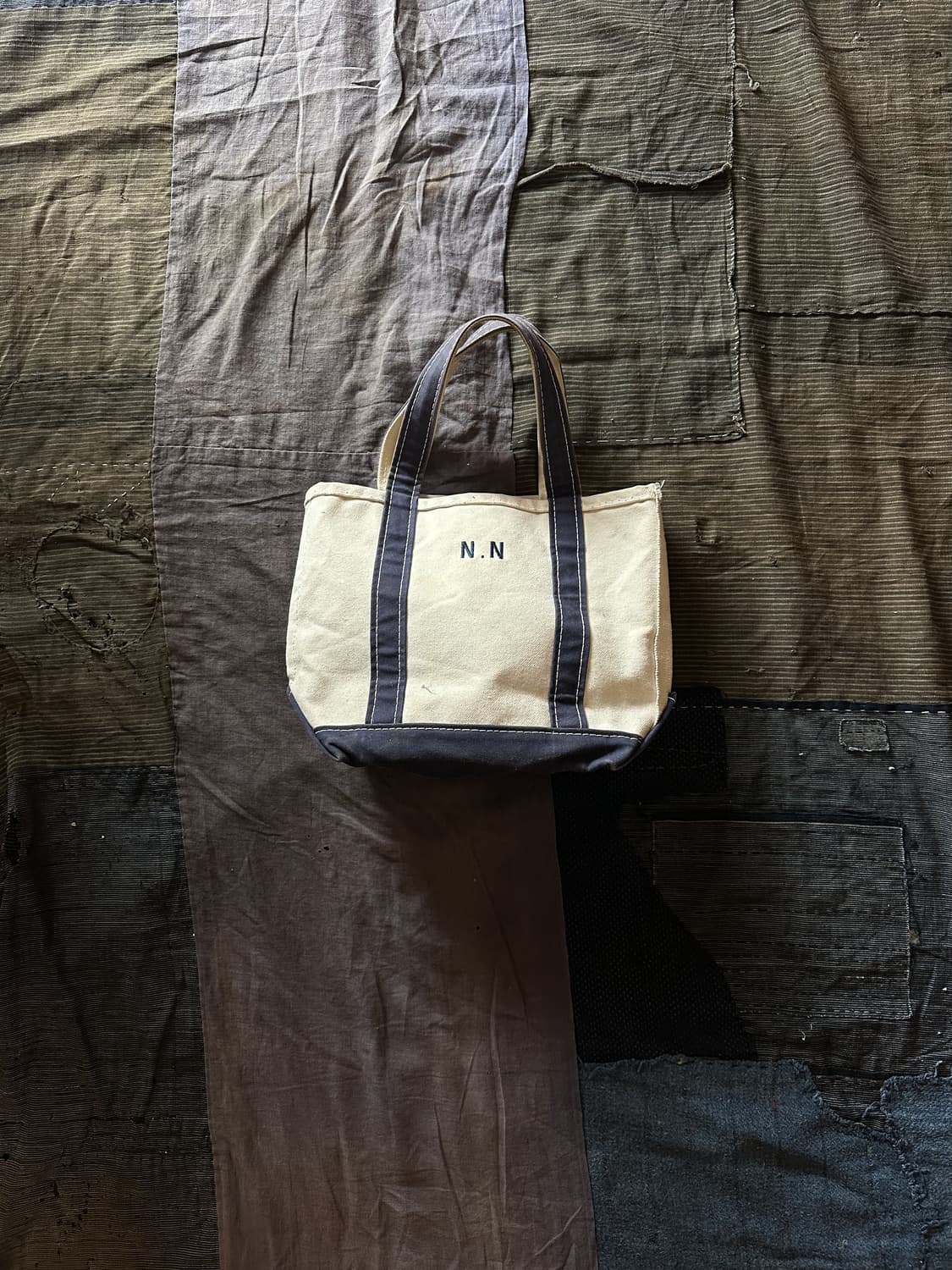 90s USA LL Bean Boat and Tote Mini Bag 상품이미지1
