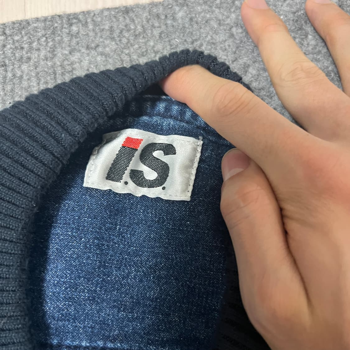이세이미야케 츠모리 치사토 i.s 데님 자켓 (XL) 상품이미지6