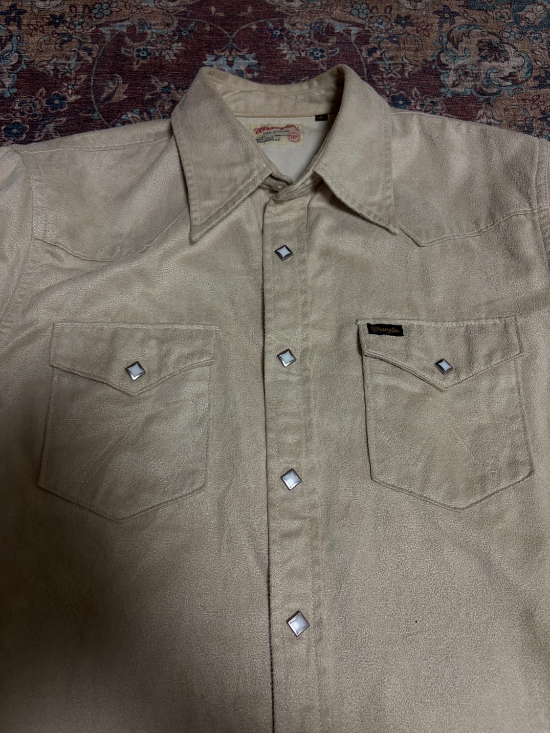 렝글러 스웨이드 웨스턴 셔츠 상품이미지3