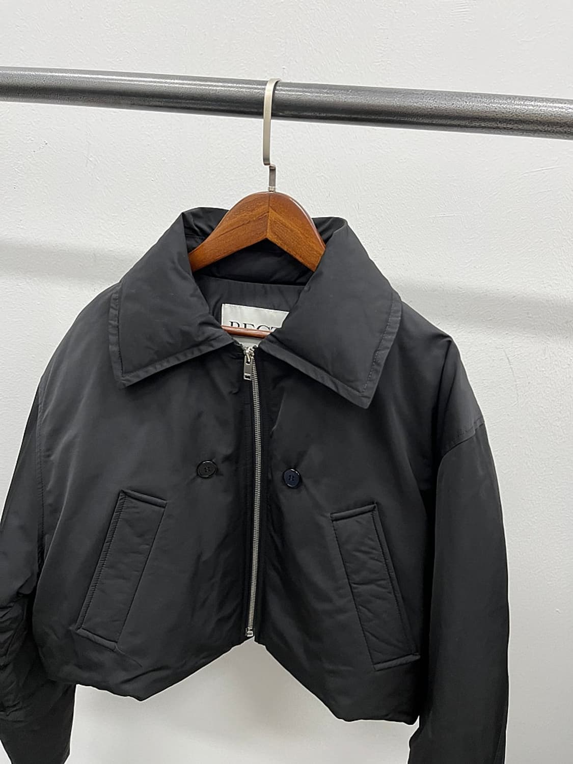 여) 렉토 카라 숏다운패딩  상품이미지3