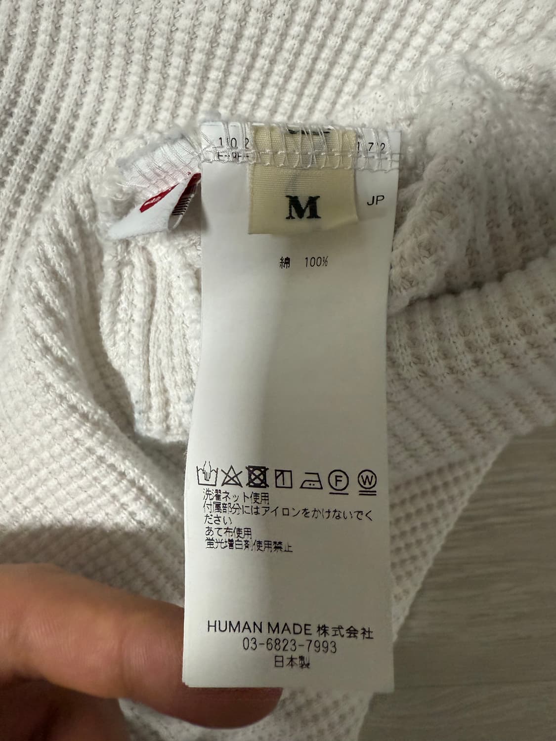 휴먼메이드 헨리넥 롱슬리브 (M) 상품이미지4