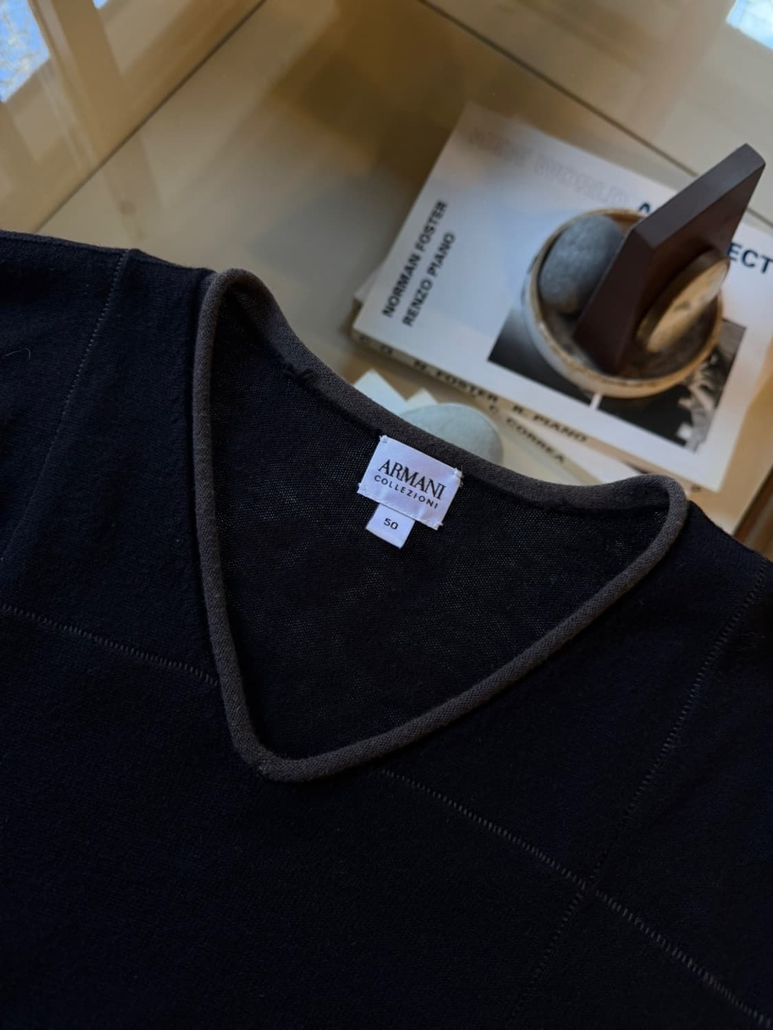 아르마니 꼴레지오니 니트 100 상품이미지8