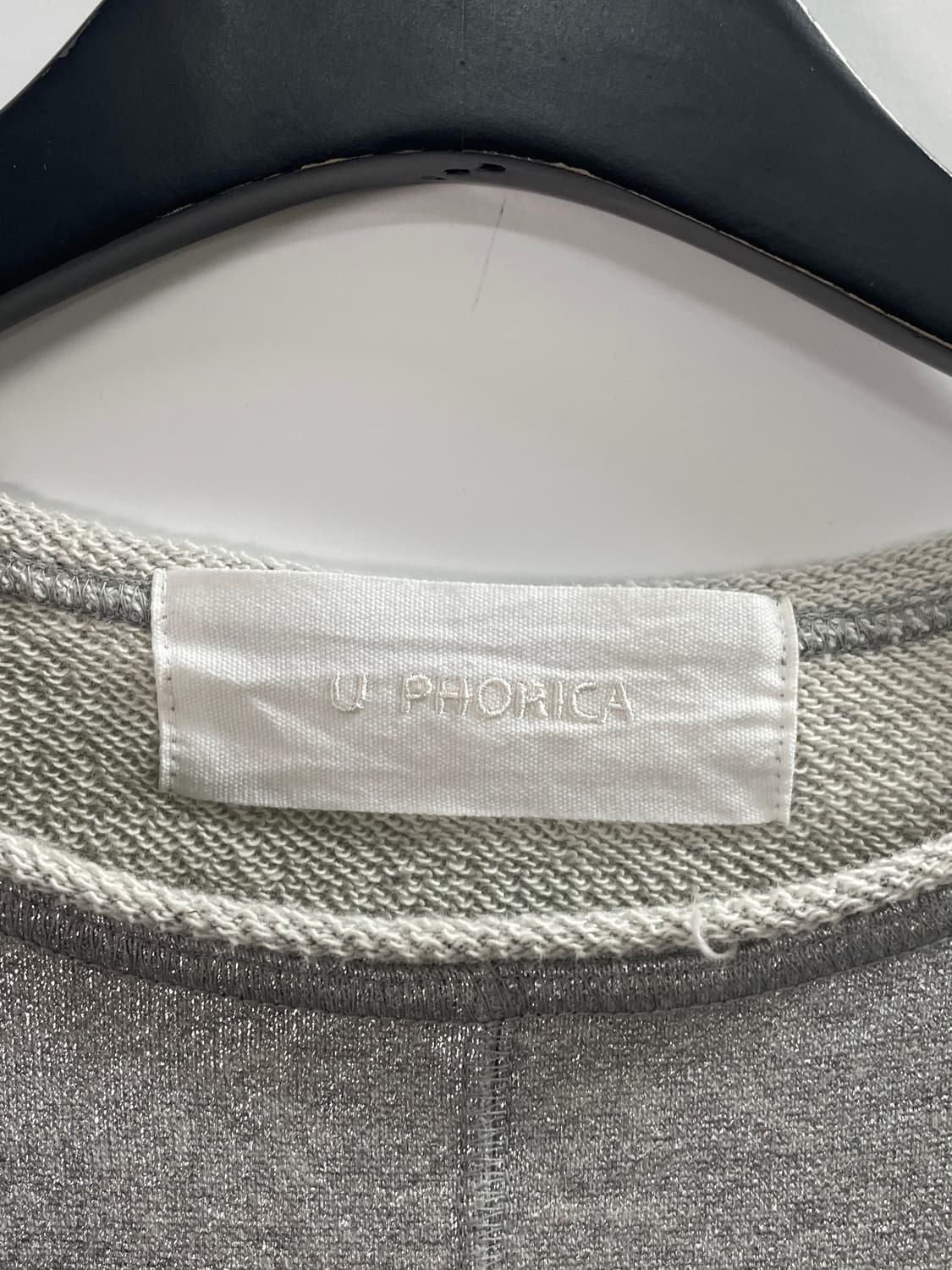 유포리카 우먼스 반짝이 나시 맨투맨 (on.548)   상품이미지4