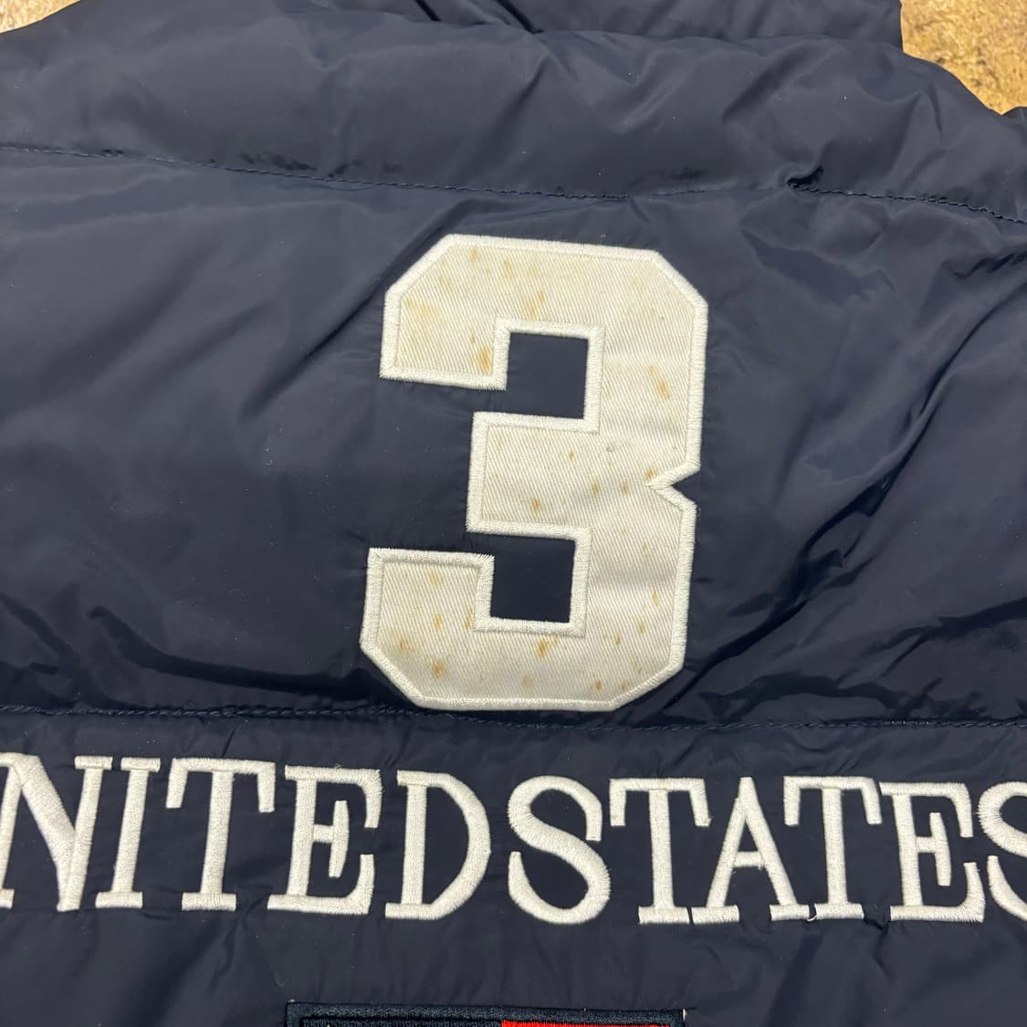 폴로 랄프로렌 빅포니 네이비 USA 성조기 숏패딩 상품이미지7