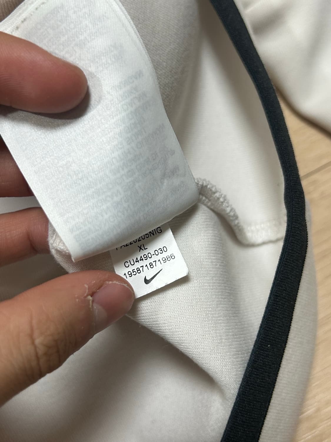 나이키 테크팩 화이트 셋업 상품이미지8