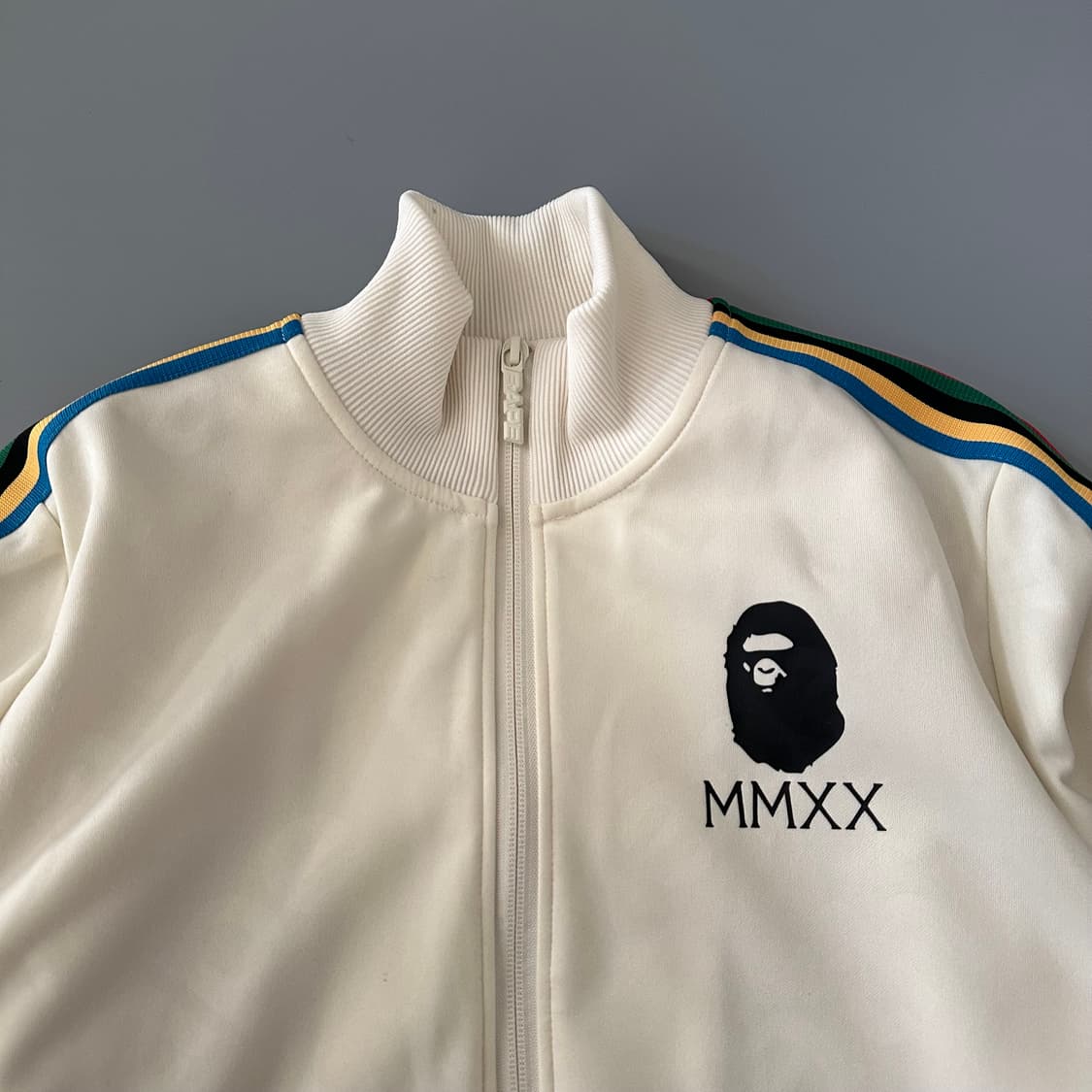 베이프 bape 사루 로고 져지 트랙자켓 상품이미지2