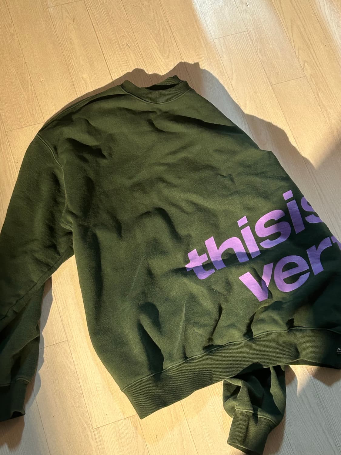 디스이즈네버댓 맨투맨 상품이미지2