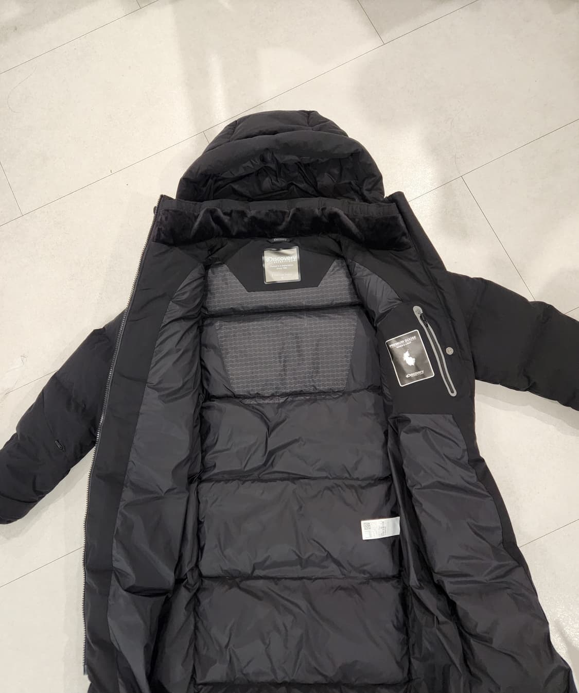 무배))디스커버리 익스페디션 롱패딩 85블랙 상품이미지1