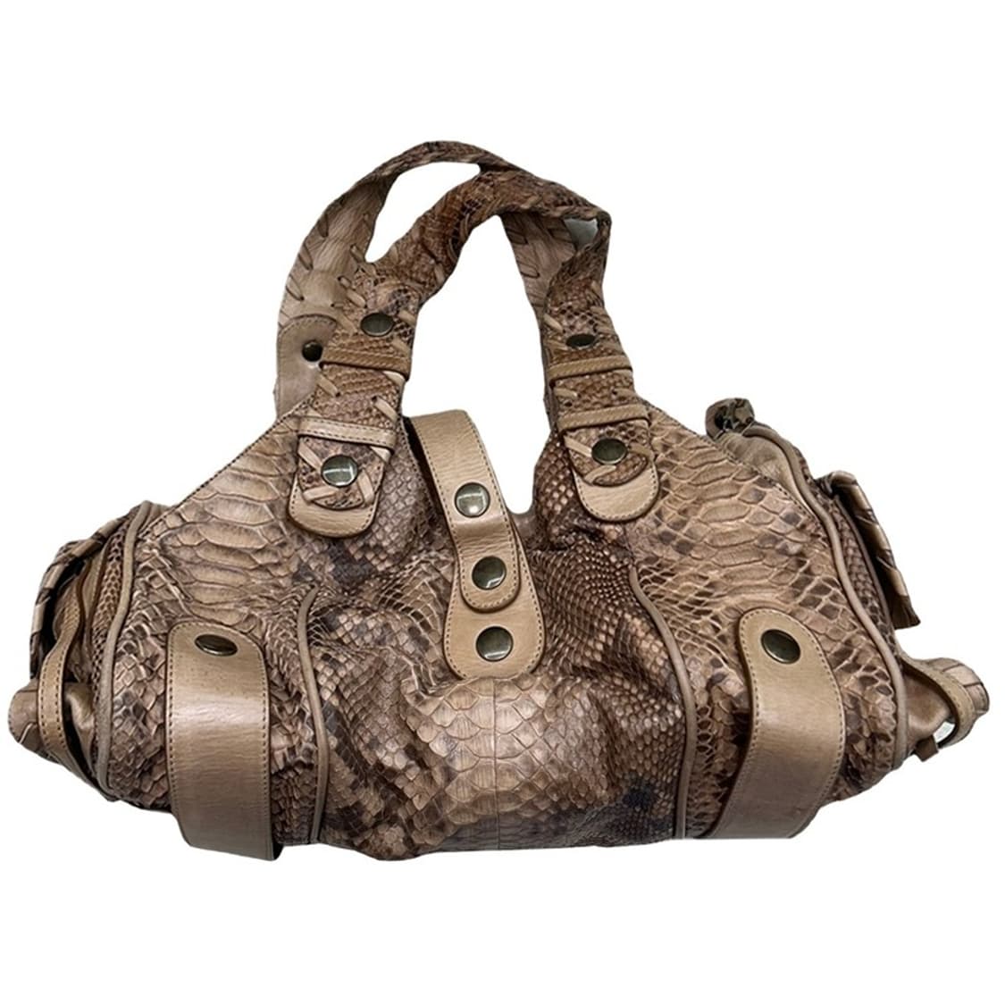 끌로에 실버라도 파이톤 도트백 한정판 상품이미지9