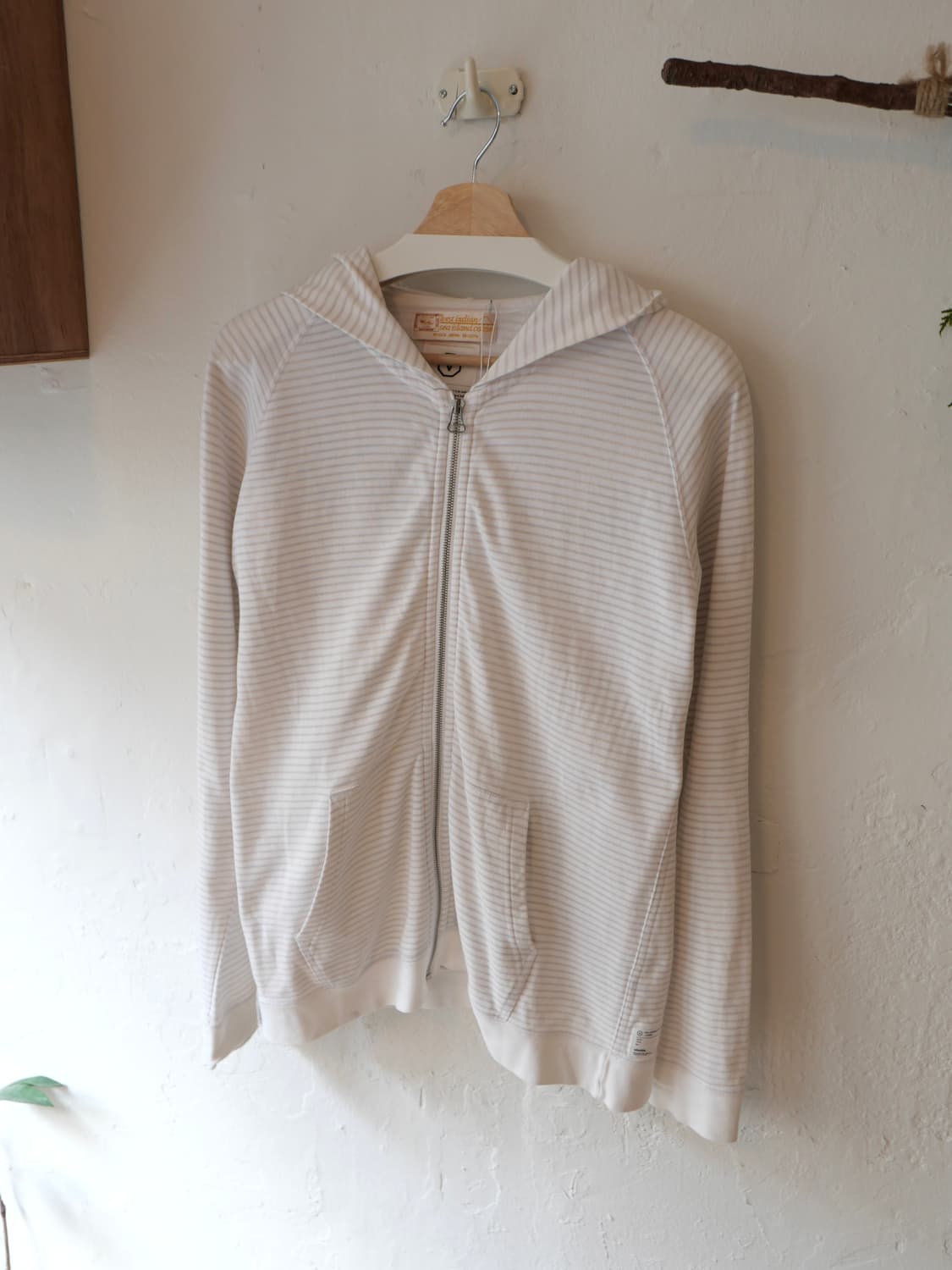 비즈빔 스트라이프 후드집업 상품이미지2