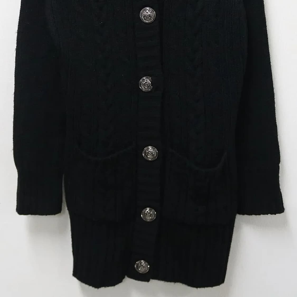 SHARP SHOOTER 꽈배기 니트 롱 가디건 63525 상품이미지4