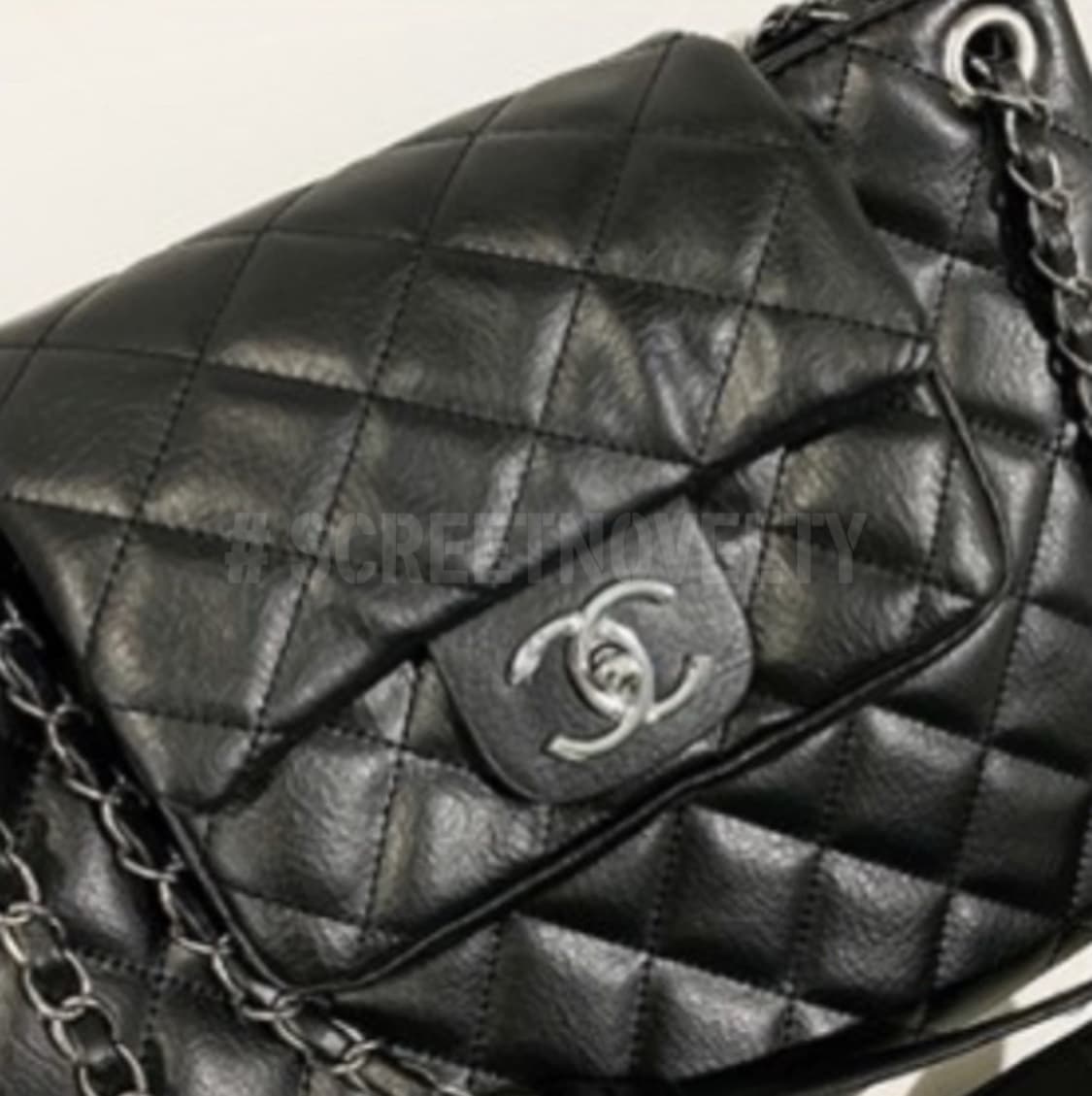 샤넬 CC로고 은장 스트랩 숄더 체인백 상품이미지9