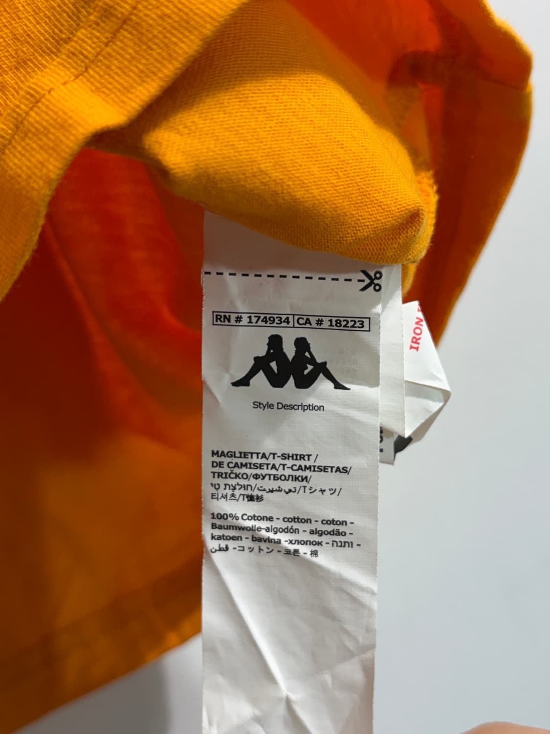 만원샵) Kappa 카파 반팔티 L C333 상품이미지8