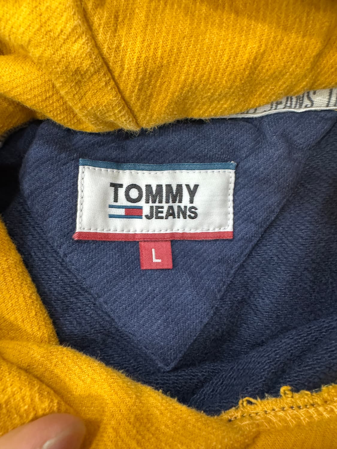 타미 진스 레이어드 후드 L 상품이미지4