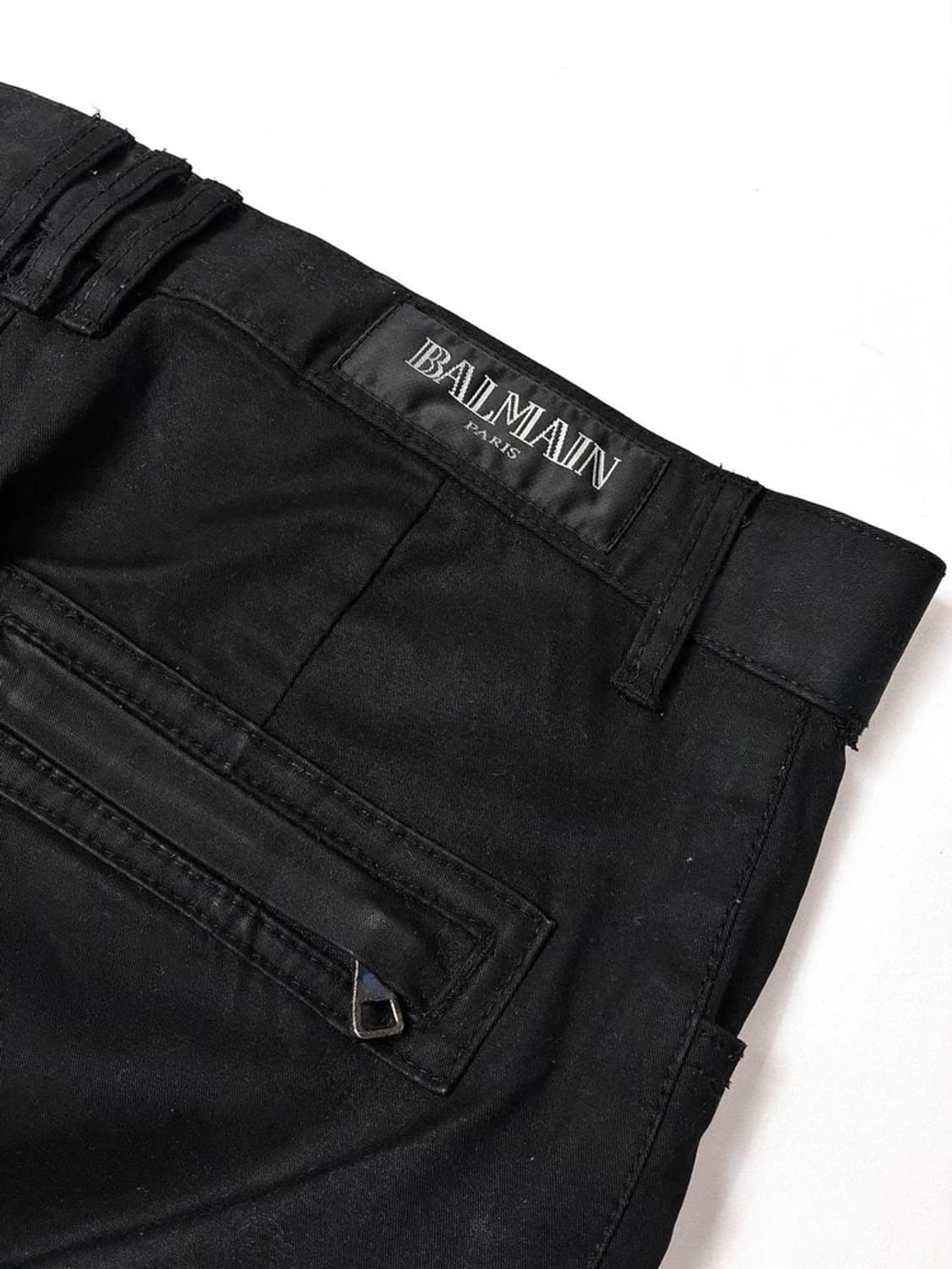 발망 BALMAIN dry 슬림 지퍼 팬츠 PN4674 상품이미지8