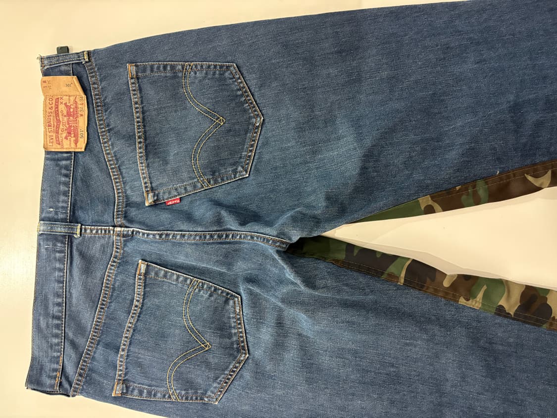 TTF✳️BLESS military mix jean 상품이미지9