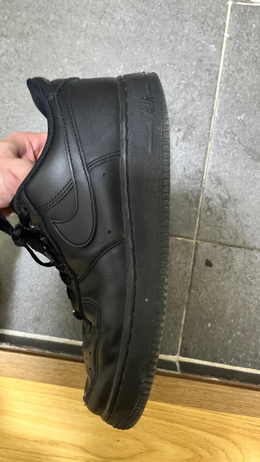 [265] 에어포스 1 07 로우 트리플블랙 상품이미지5