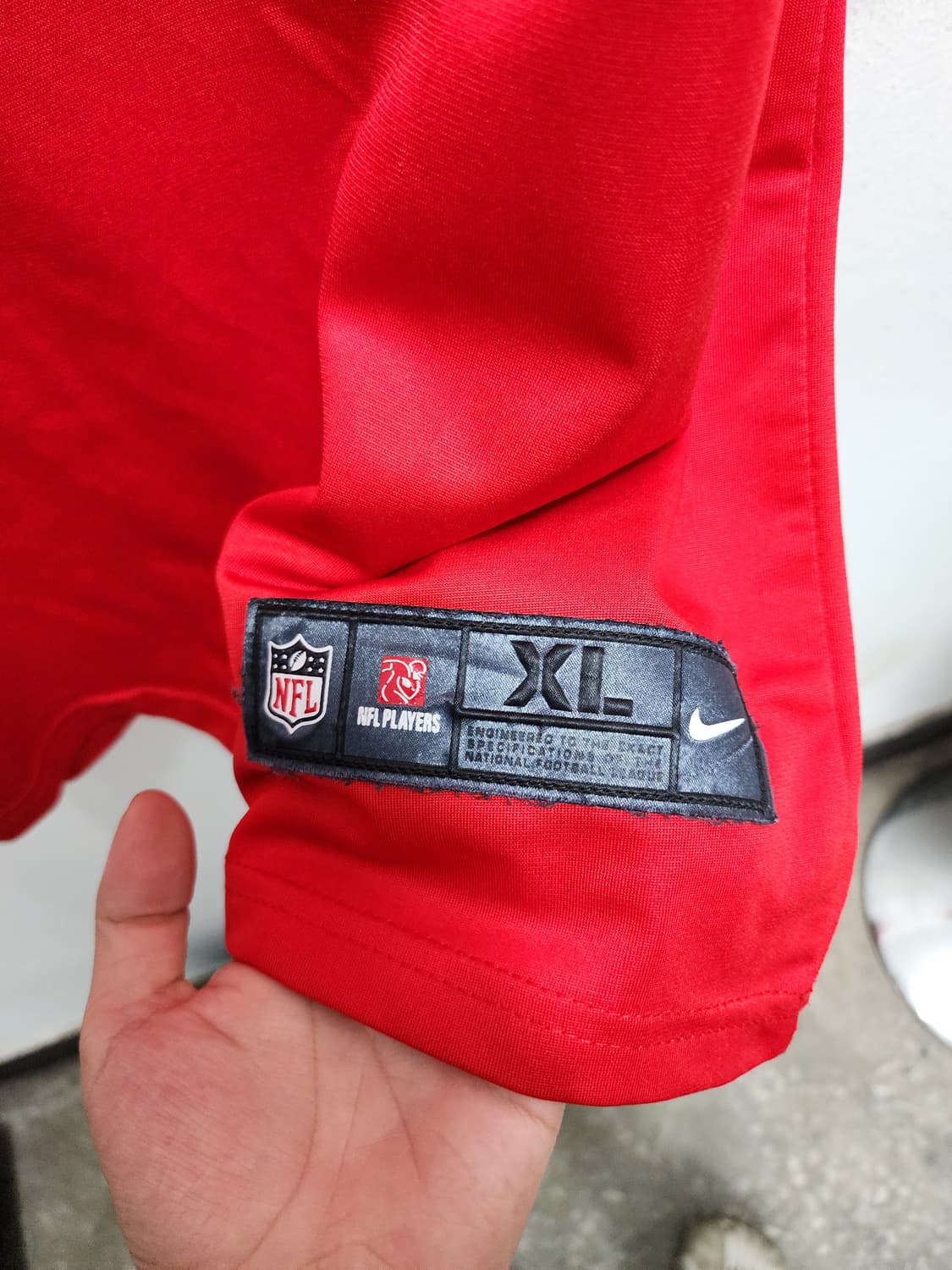 나이키 x NFL 레드 반팔티 상품이미지3