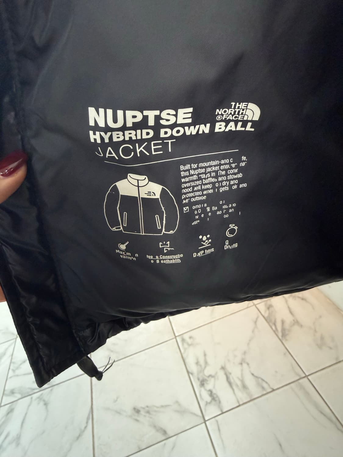노스페이스 눕시 하이브리드 다운 볼 자켓 라지 사이즈 팔아요 상품이미지4