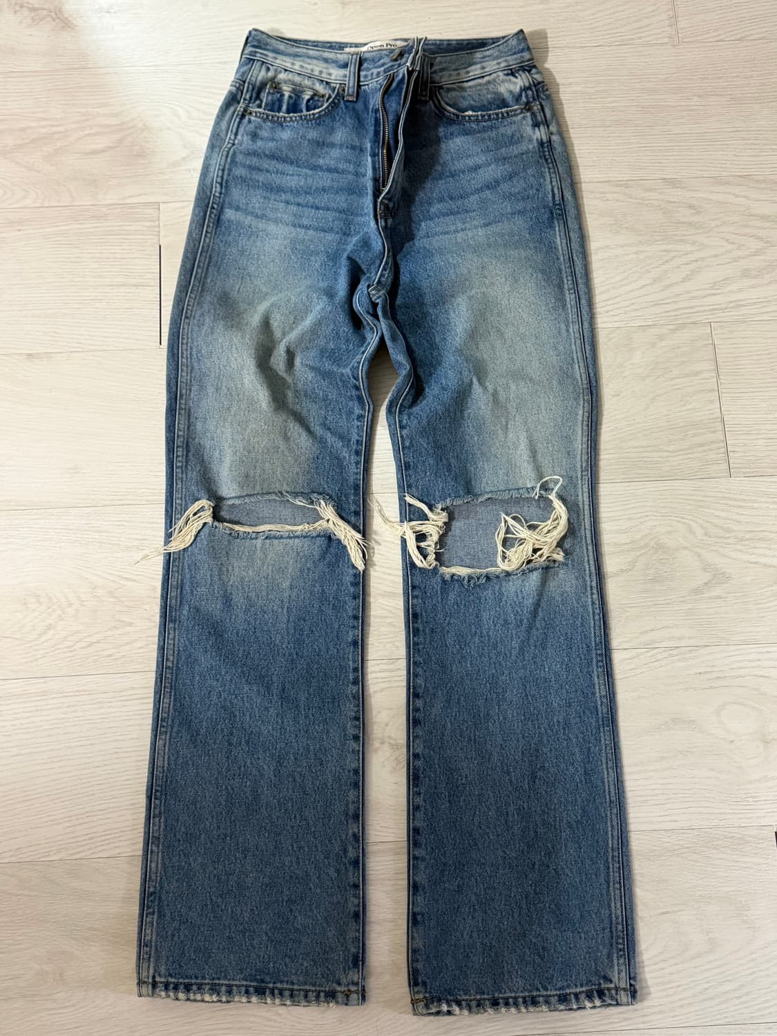 더오픈프로덕트(현재 오픈YY) 초창기모델 데미지드 진  상품이미지1