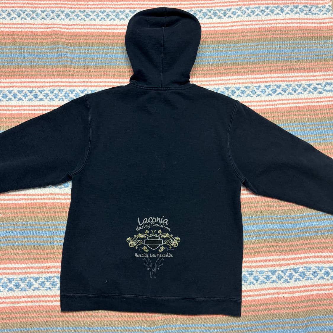 00s 미국 빈티지 할리데이비슨 후드티 후드집업 상품이미지7