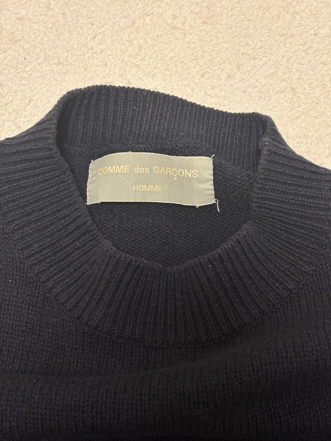 꼼데가르송 옴므 니트 상품이미지3
