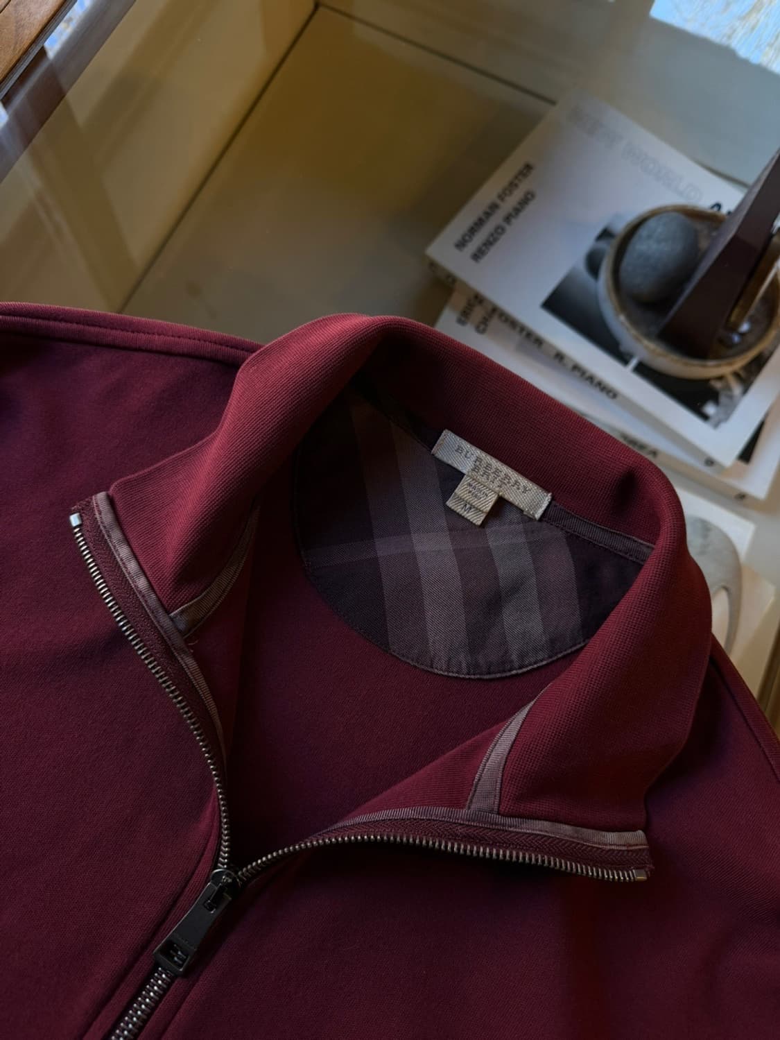 버버리 짚업 니트 100 상품이미지9