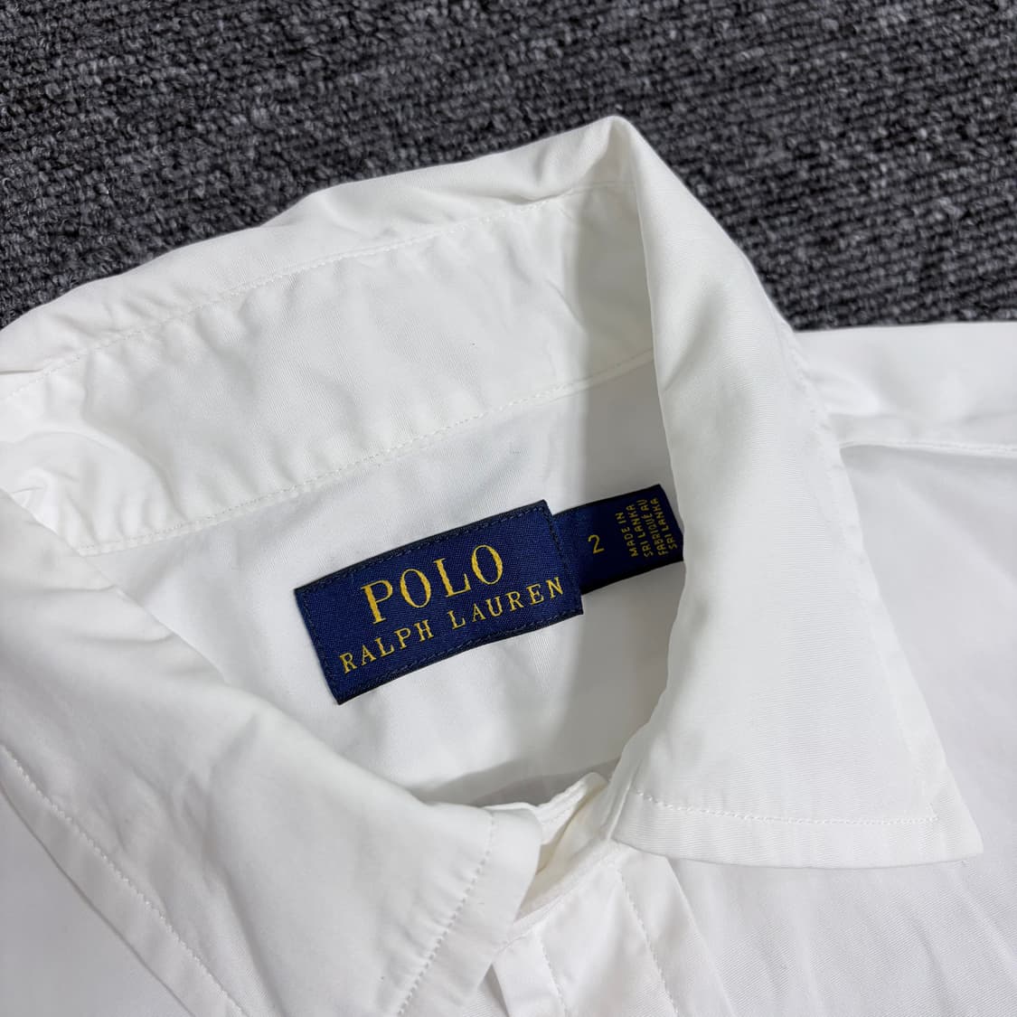 폴로 랄프로렌 모노그램 롱 셔츠 상품이미지4