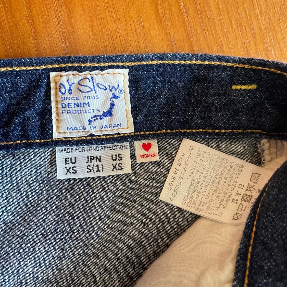 Orslow Jasmin Denim Pants 상품이미지6