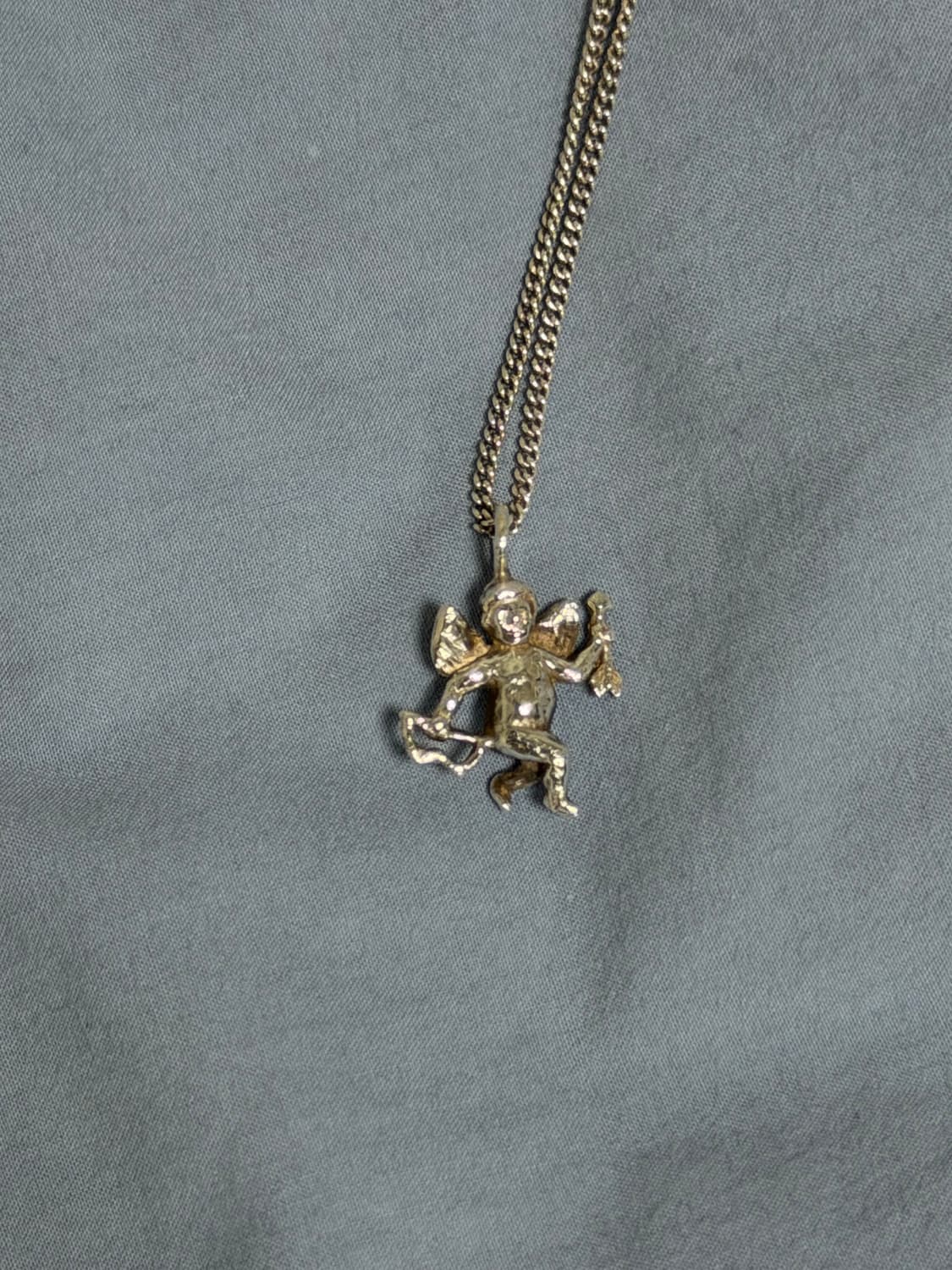 조지아캠벨 큐피드 실버 목걸이 45cm 상품이미지1