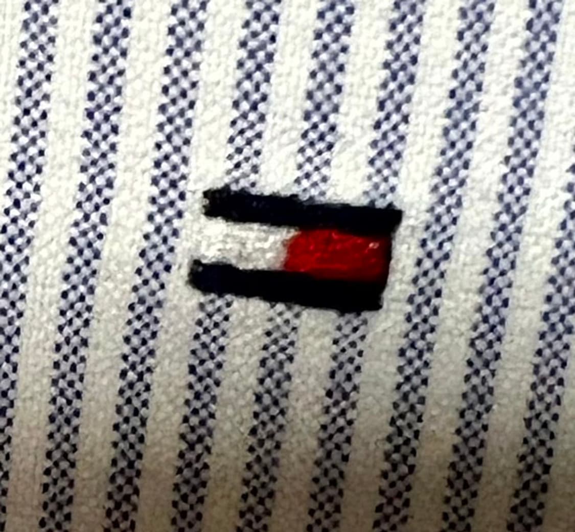 타미힐피거 남자 옥스포드셔츠 스트라이프 춘추 캐주얼 긴팔남방 L 100 상품이미지4